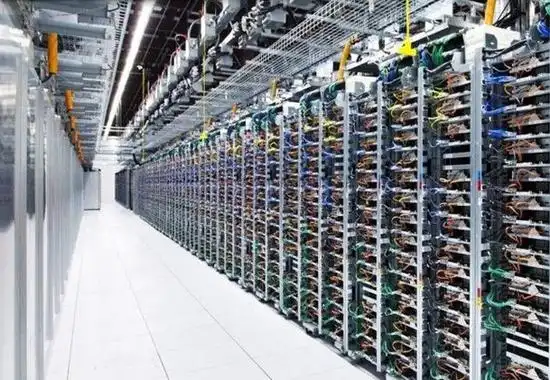 A state-of-the-art hosted mining farm providing optimal conditions for Bitcoin miners